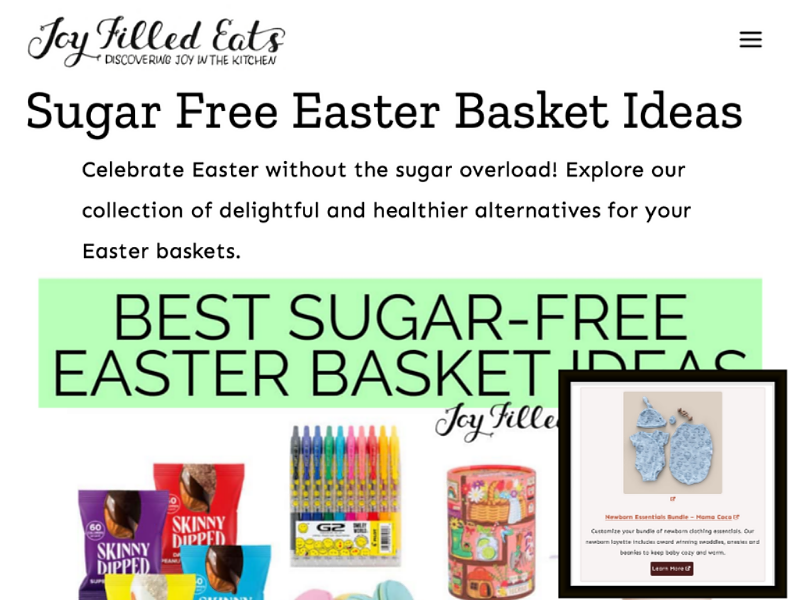 Mama Coco® Newborn Essentials Bundle Featured as a Sweet First Easter Gift