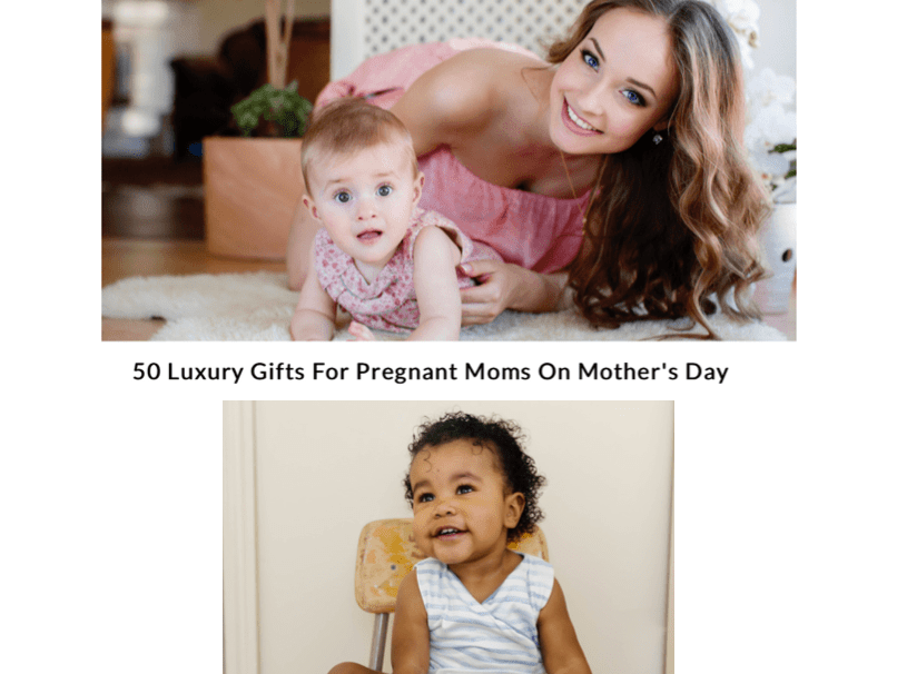 50 LUXURY GIFT IDEAS FOR EXPECTING MOMS ON MOTHER'S DAY