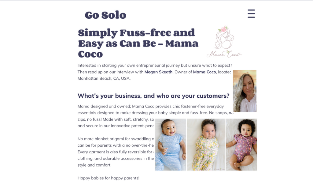 SUBKIT INTERVIEWS FOUNDER ABOUT MAMA COCO & ENTREPRENEURIAL JOURNEY