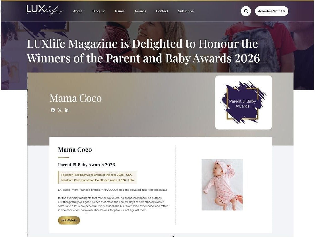 Mama Coco Wins Two Honors at the 2026 Parent & Baby Awards - Mama Coco