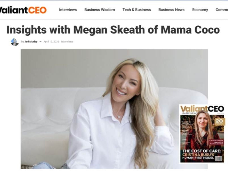 Mama Coco Founder Megan Skeath on Redefining Babywear Through Real Motherhood Moments - Mama Coco