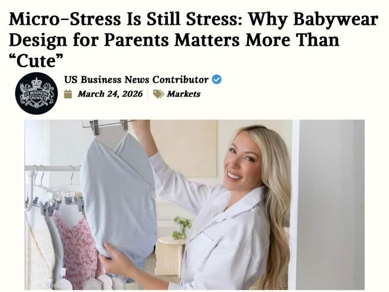 Mama Coco® Featured in US Business News: Why Babywear Design Matters More Than “Cute”