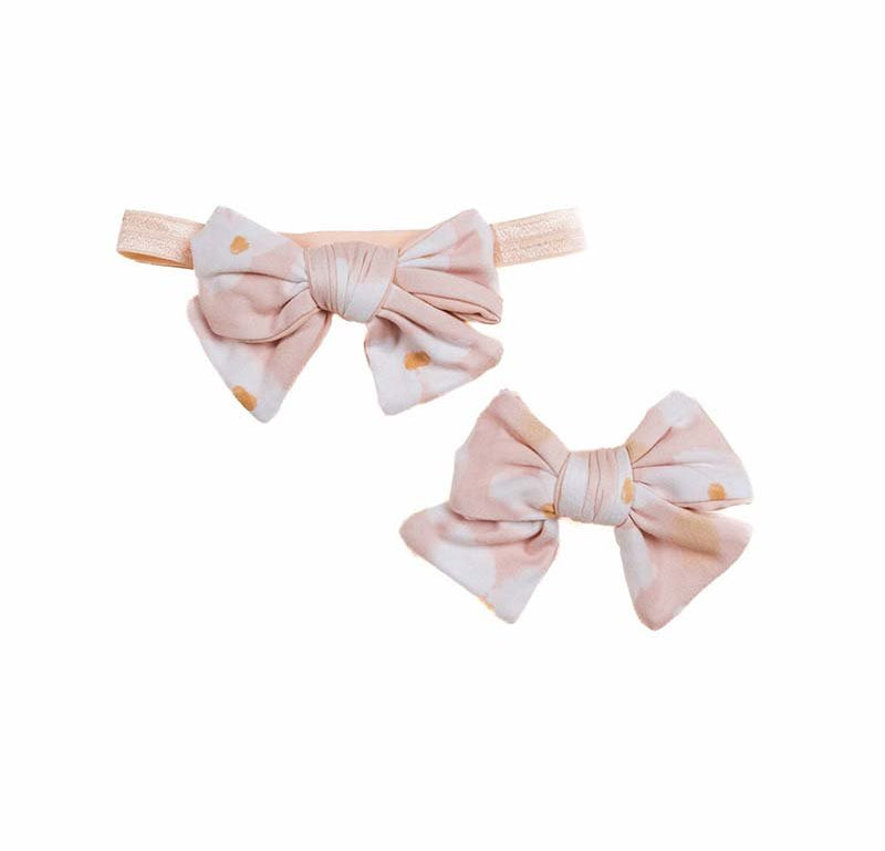 HEADBAND & BOW SET - Mama Coco