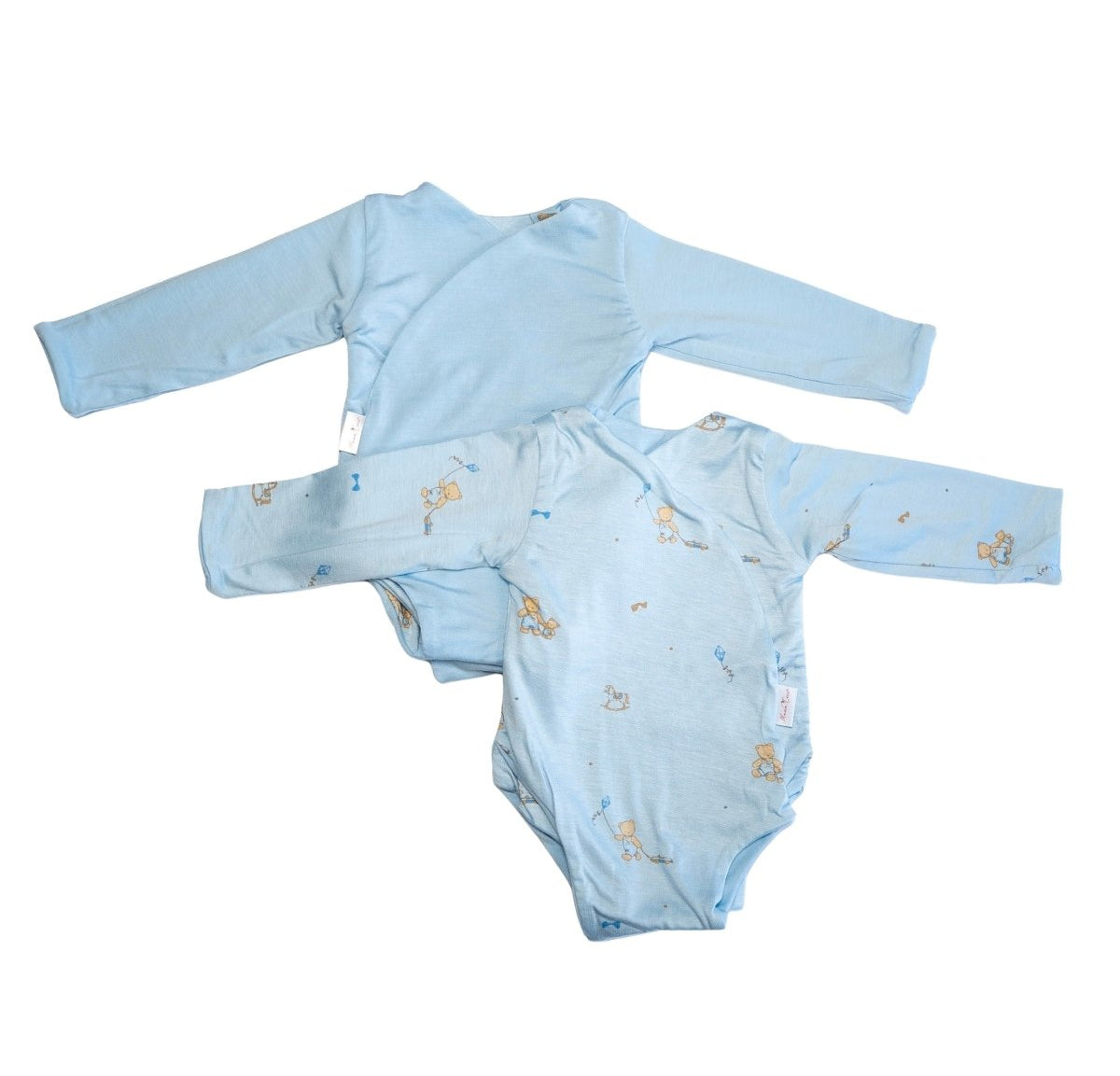 LONG SLEEVE ONESIE OUTFIT BUNDLE in Silky Modal