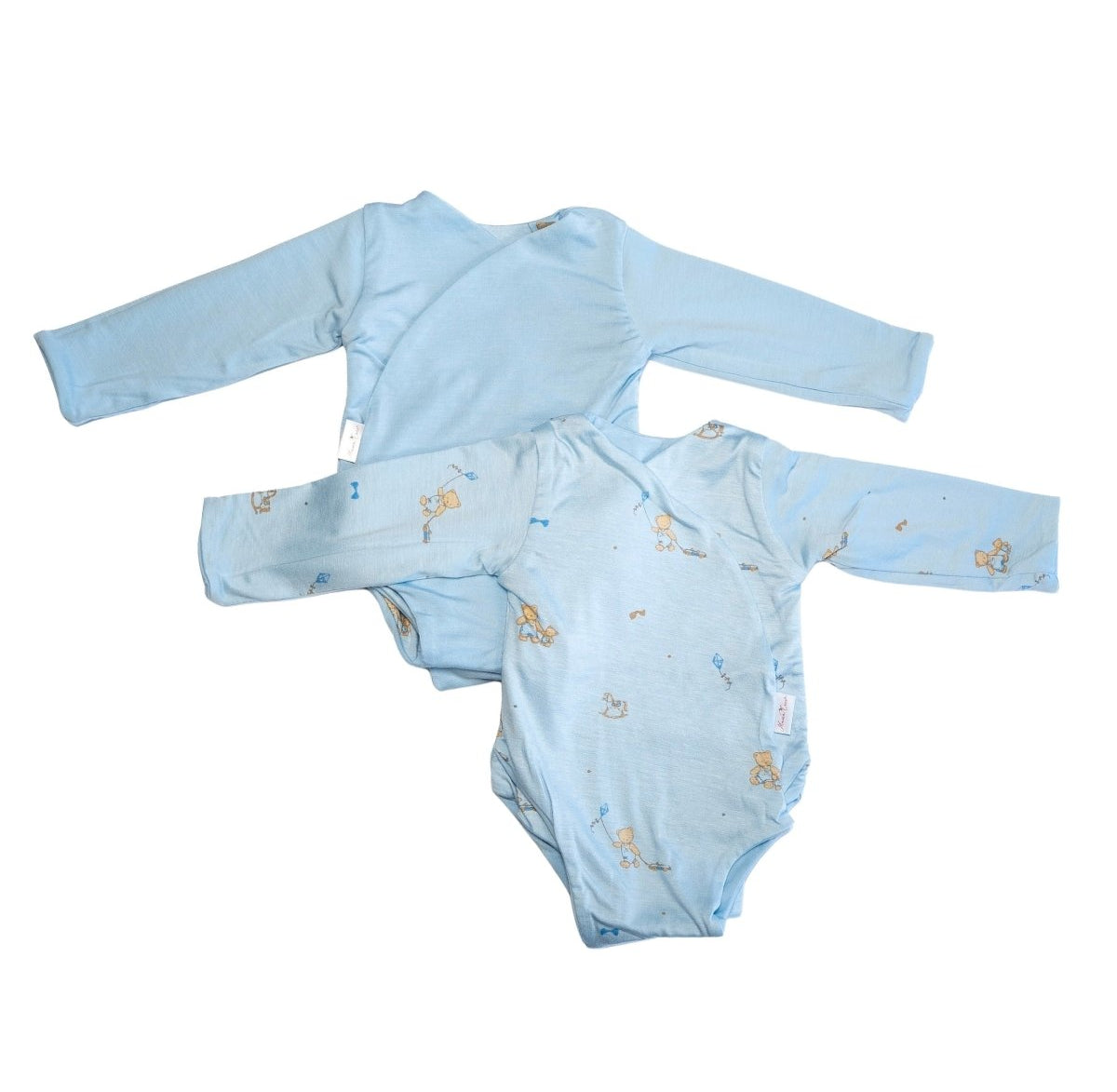 LONG SLEEVE ONESIE OUTFIT BUNDLE in Silky Modal