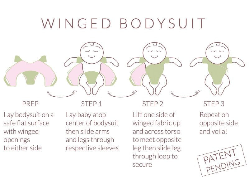 WINGED BODYSUIT - Mama Coco