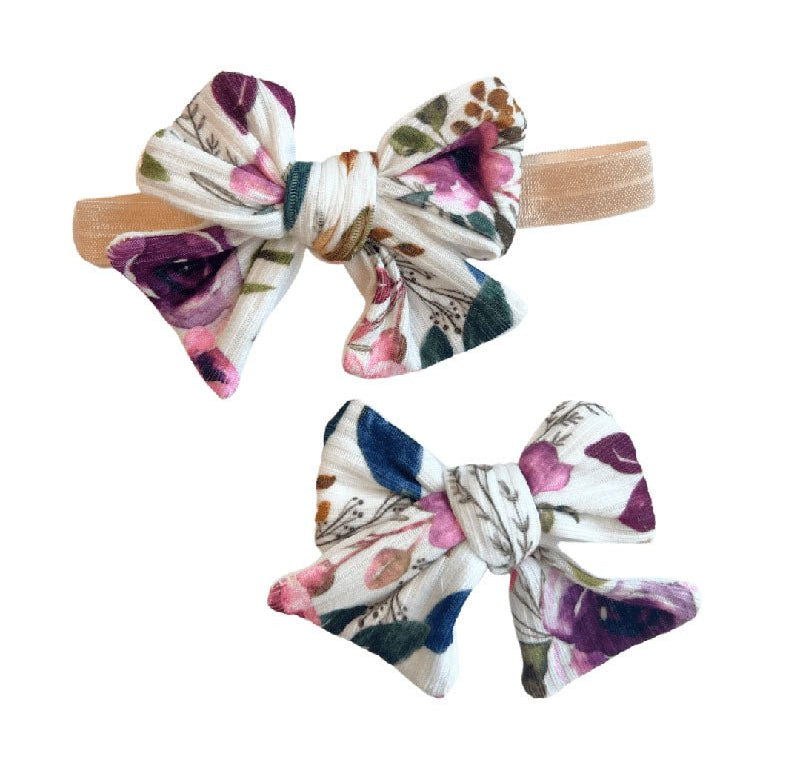 HEADBAND & BOW SET - Mama Coco