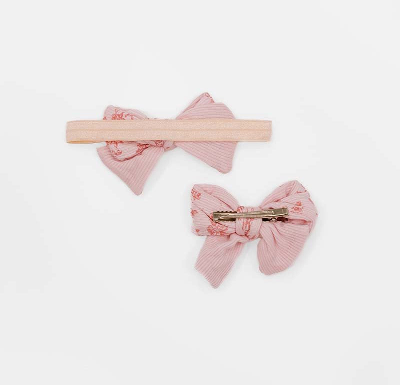 HEADBAND & BOW SET - Mama Coco