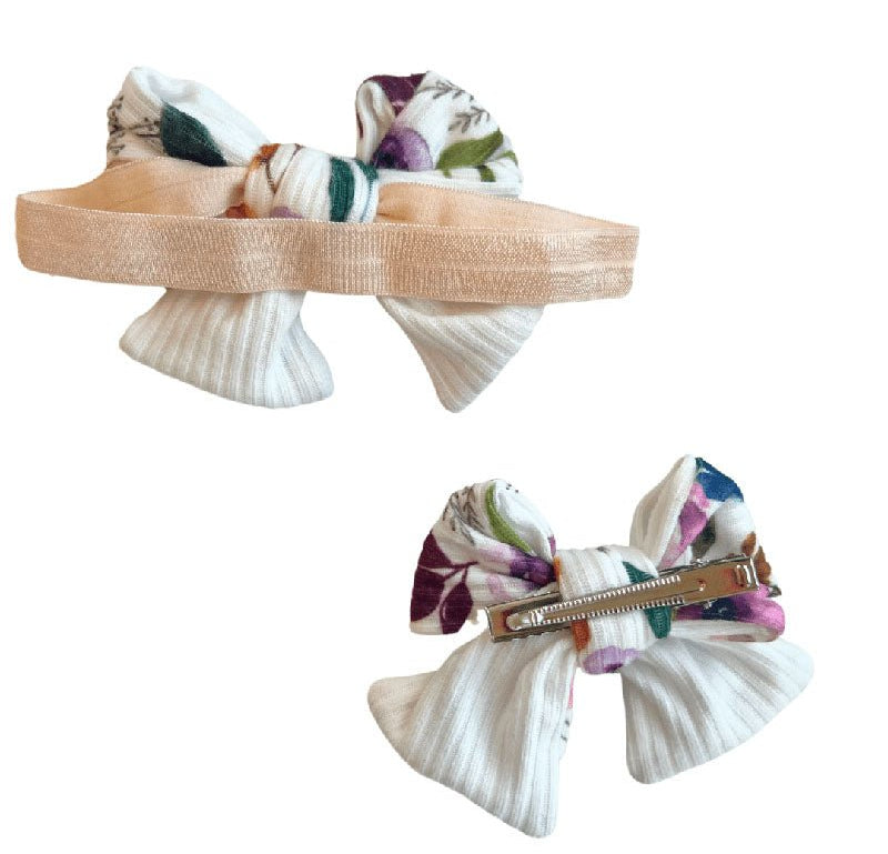 HEADBAND & BOW SET - Mama Coco