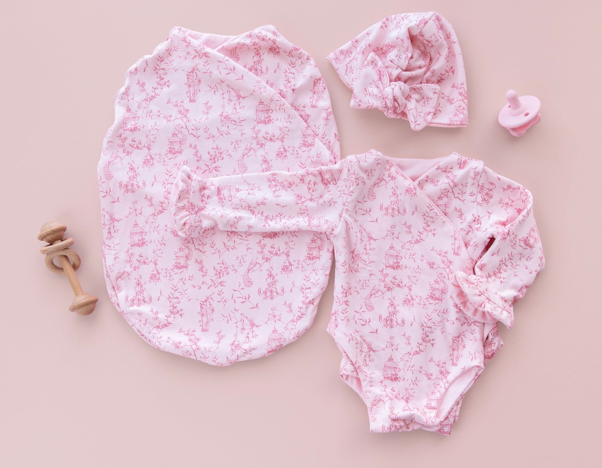 LONG SLEEVE NEWBORN ESSENTIALS BUNDLE - Mama Coco