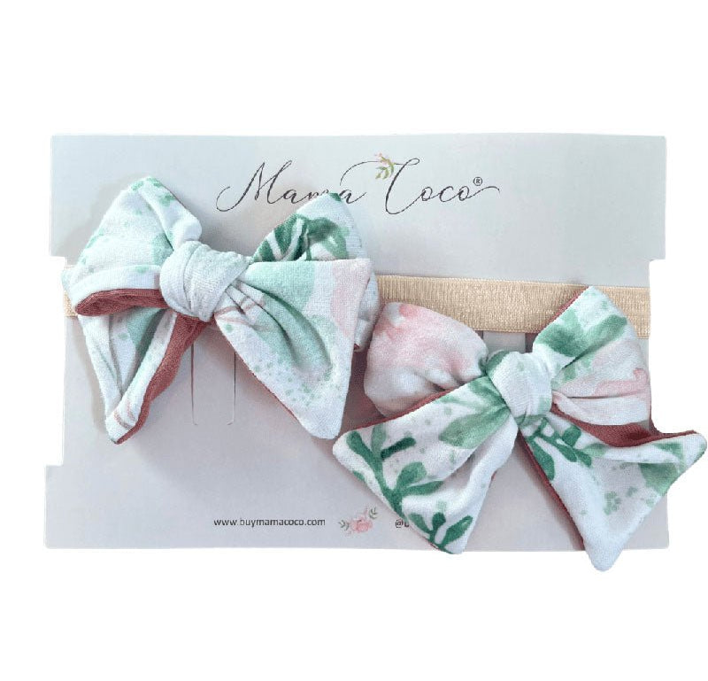 HEADBAND & BOW SET - Mama Coco