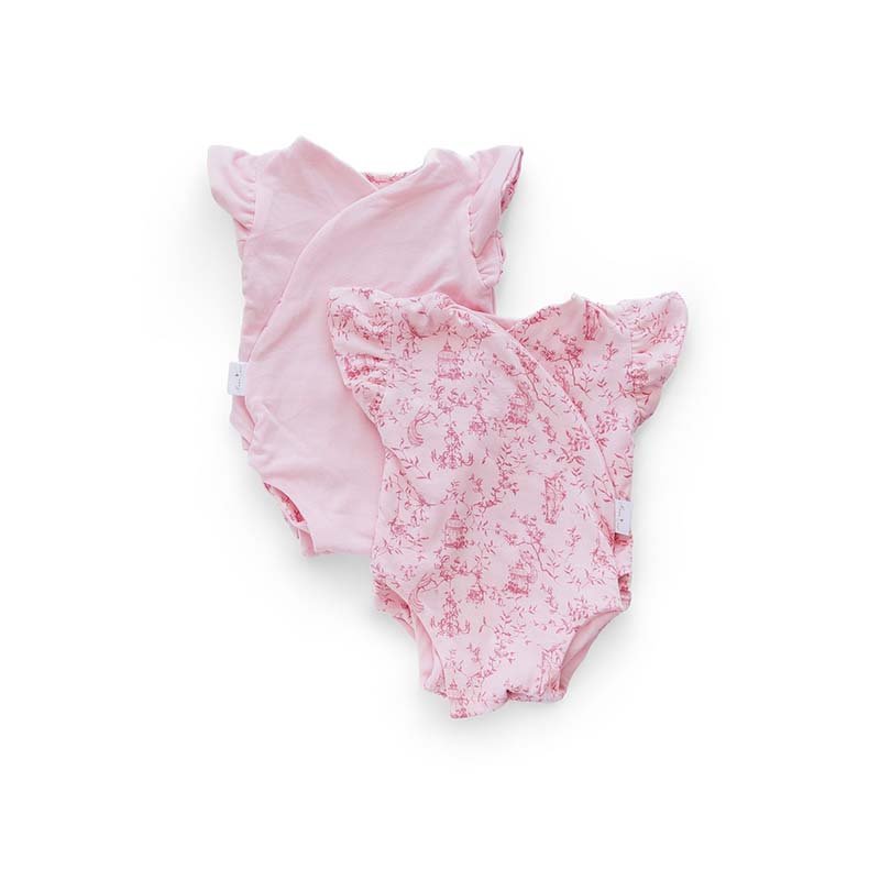 FLUTTER SLEEVE WINGED BODYSUIT - Mama Coco