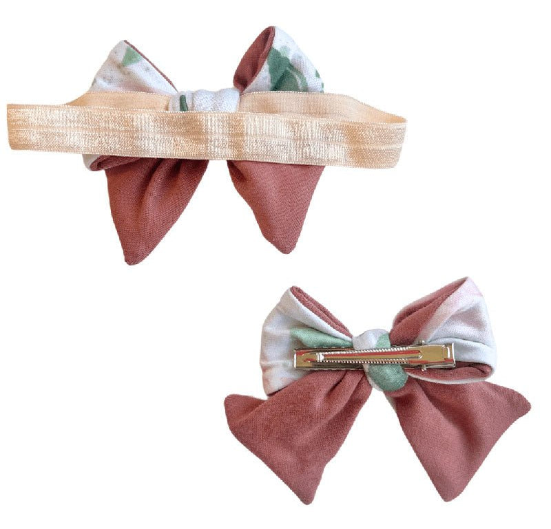 HEADBAND & BOW SET - Mama Coco