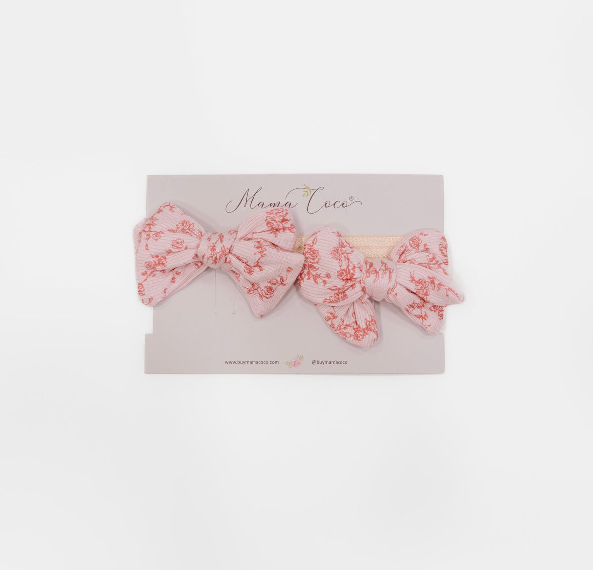 HEADBAND & BOW SET - Mama Coco