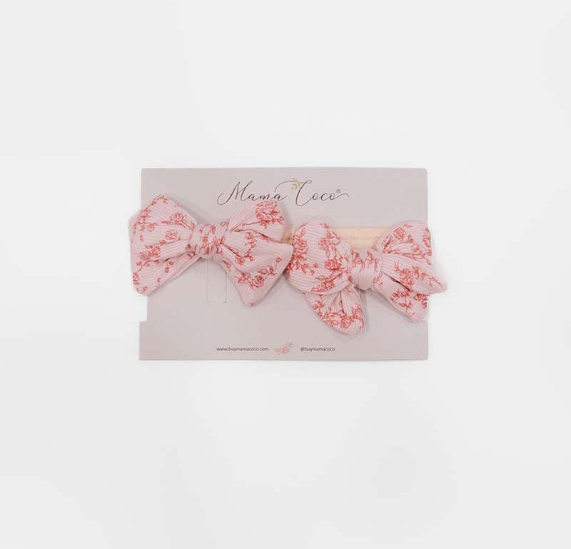 HEADBAND & BOW SET - Mama Coco