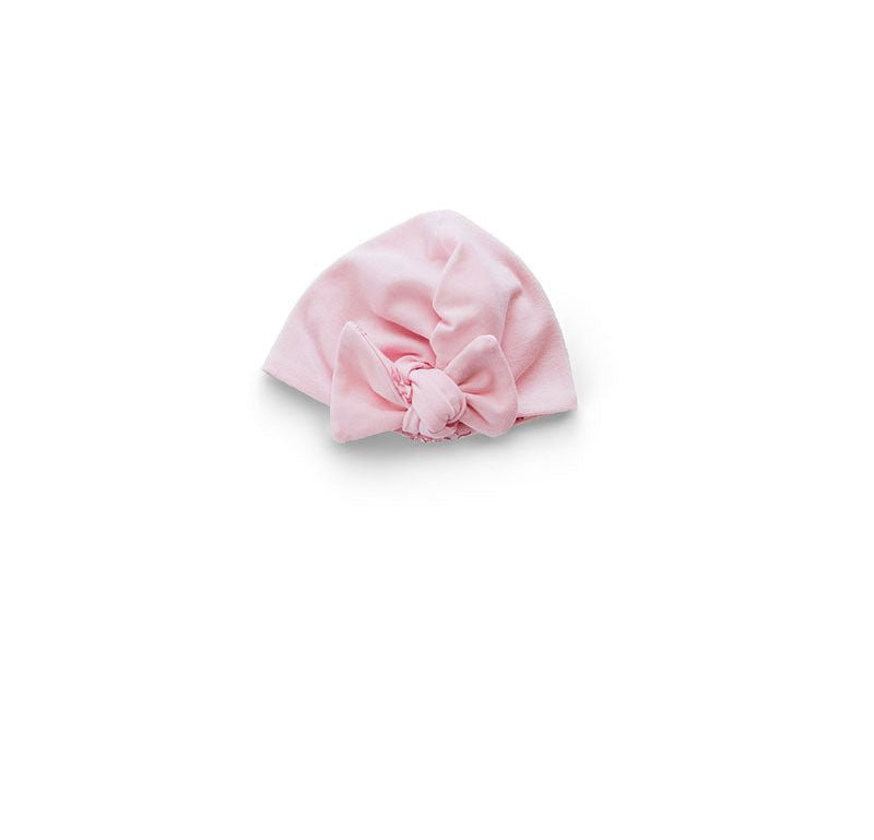 RUCHED BEANIE WITH BOW - Mama Coco
