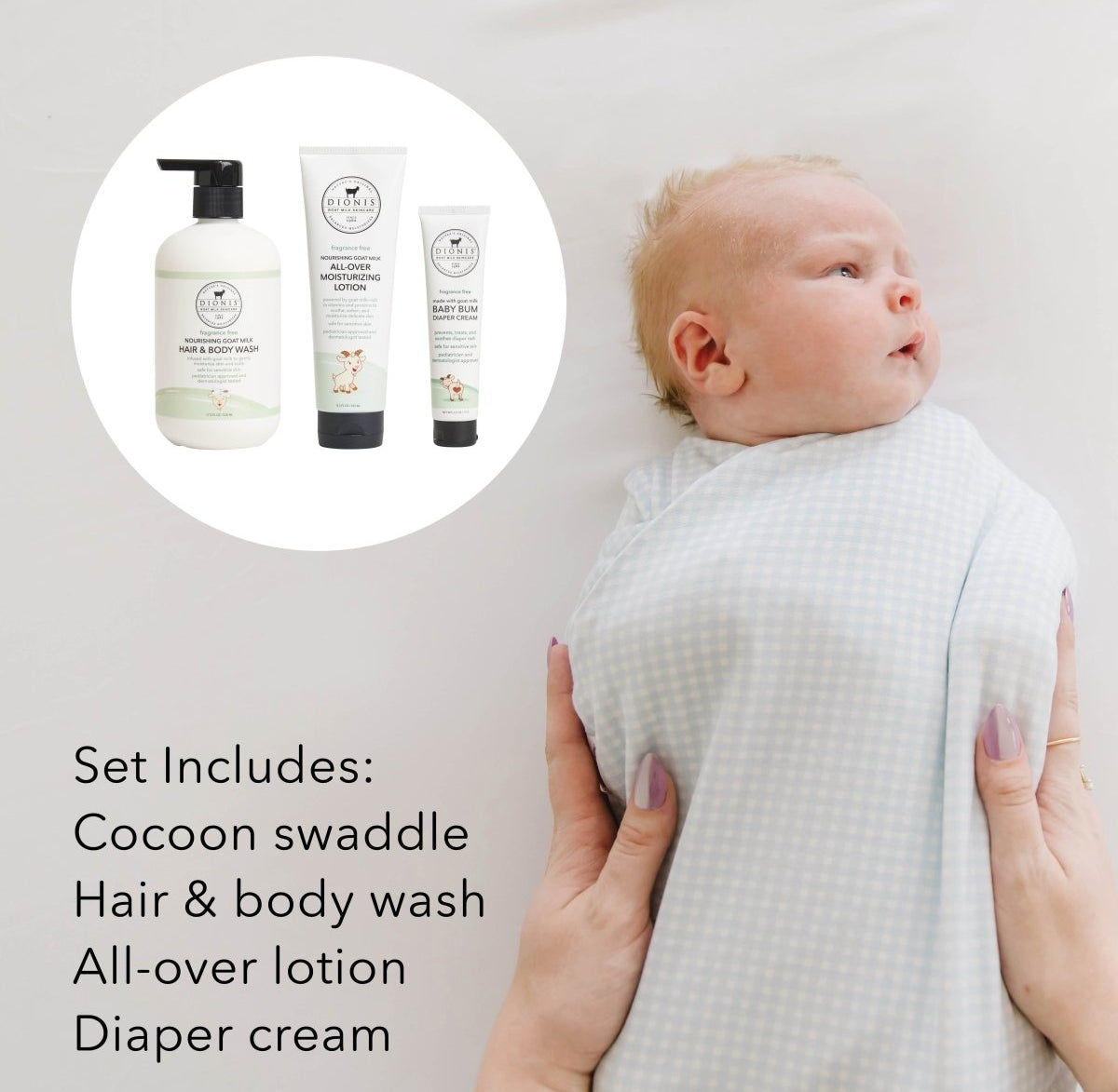 Mama Coco® x DIONIS® Baby Essentials Gift Set, Blue
