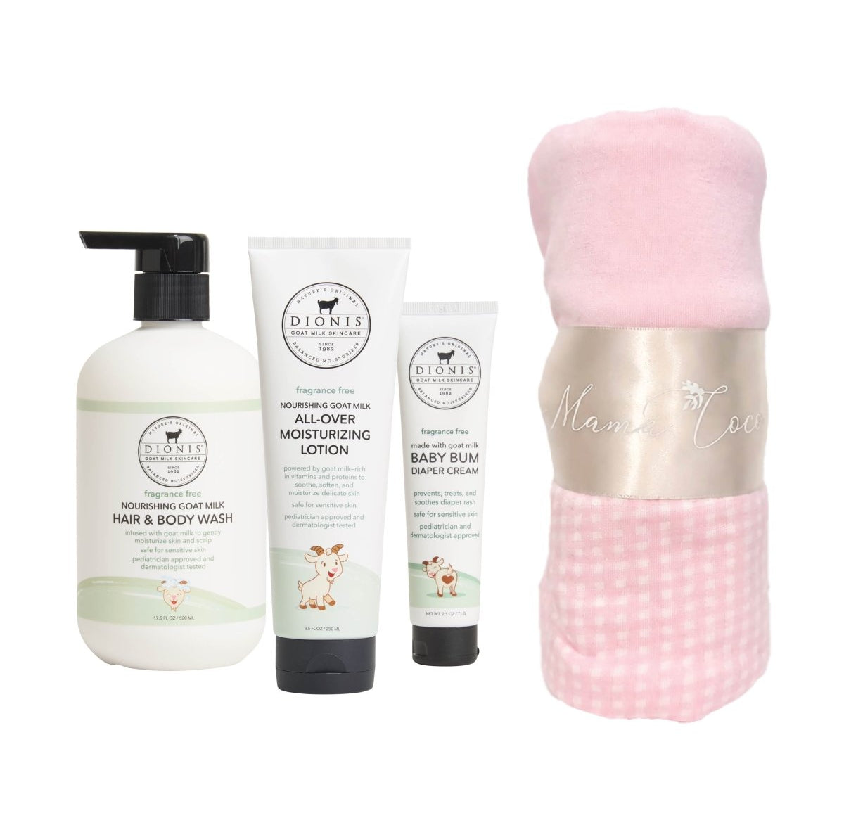 Mama Coco® x DIONIS® Baby Essentials Gift Set, Pink
