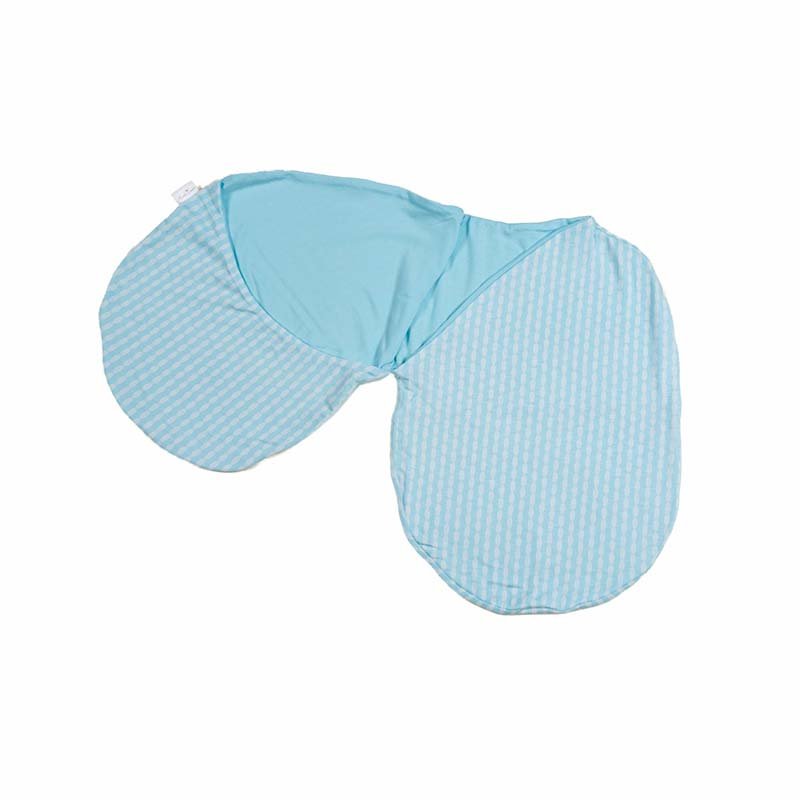 Lil Surfer styling adds a playful touch to this Cocoon swaddle baby blanket in Silky Modal fabric styles.