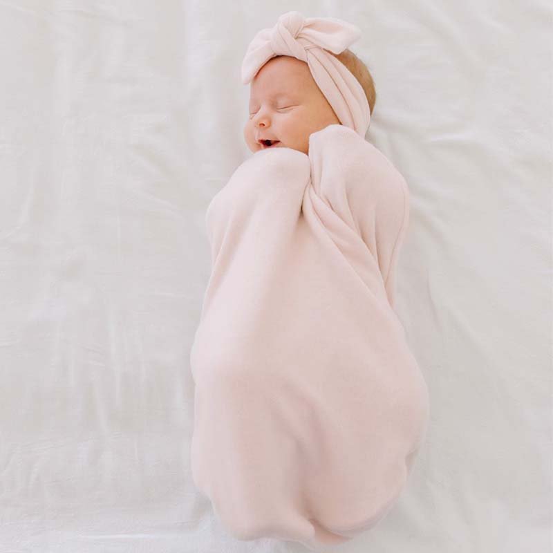 Reversible baby cocoon swaddle.