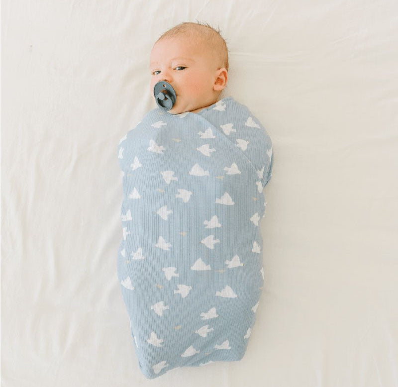 Cozy baby cocoon swaddle wrap for infants.