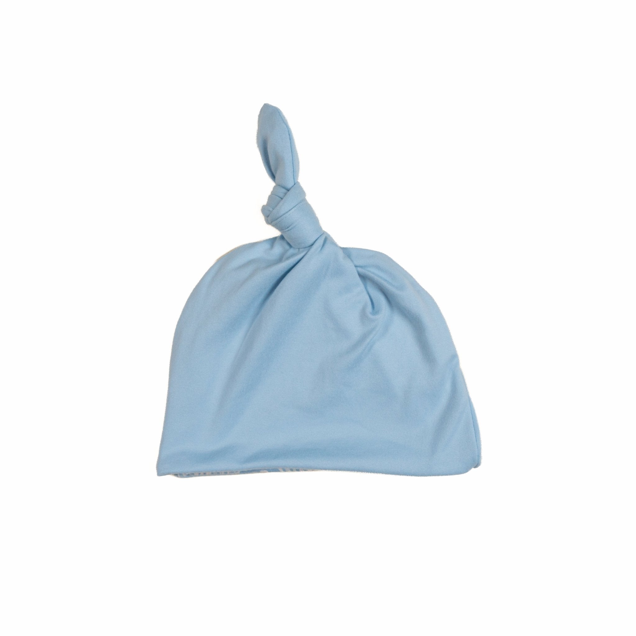 Blue Swells reversible baby beanie made with classic brushed fabric for soft everyday wear.