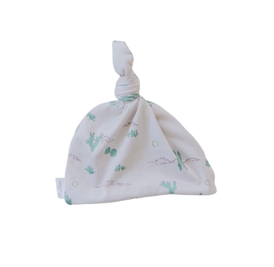 Desert Sunsets reversible baby beanie made with classic brushed fabric for soft everyday wear.