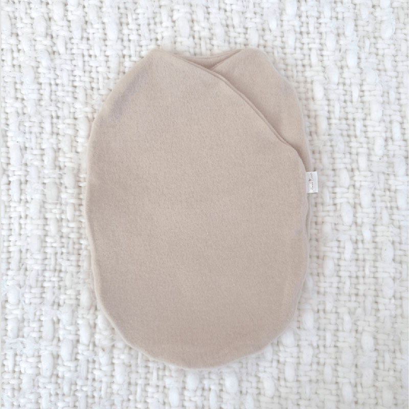 Reversible baby cocoon swaddle.