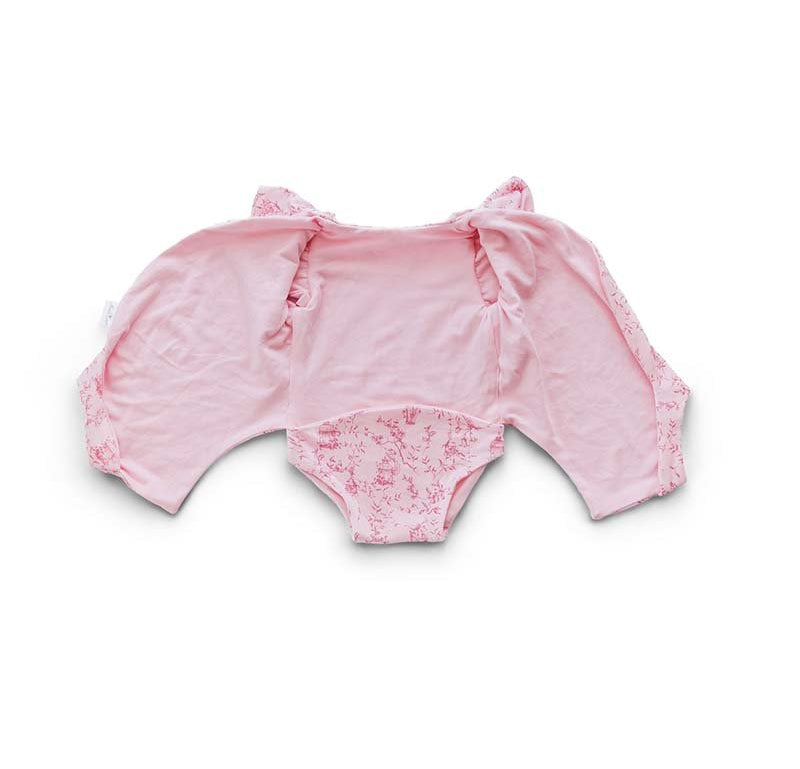 FLUTTER SLEEVE WINGED BODYSUIT - Mama Coco