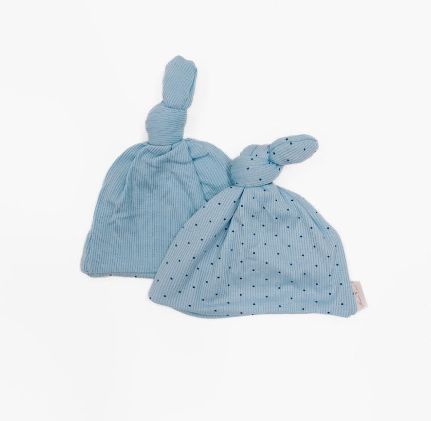 Reversible baby beanie.