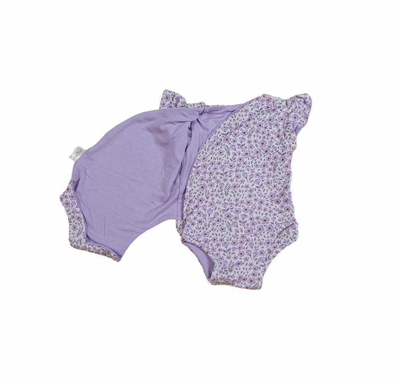 FLUTTER SLEEVE WINGED BODYSUIT - Mama Coco