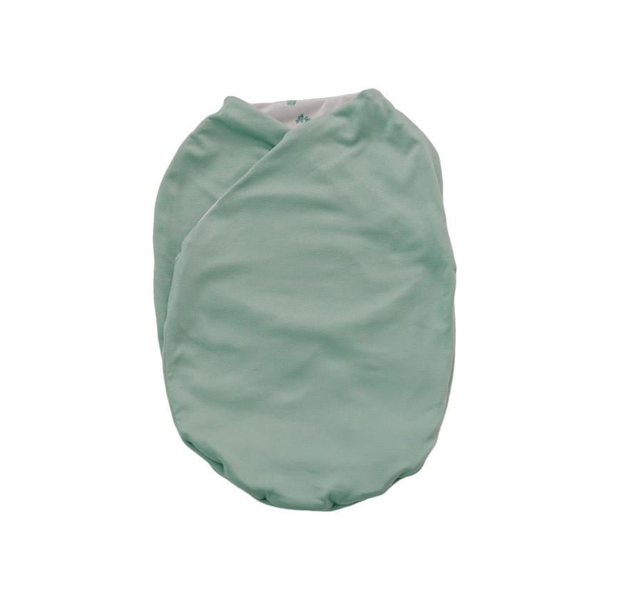 Reversible premium baby cocoon swaddle crafted from Desert Sunsets print Silky Modal fabric.
