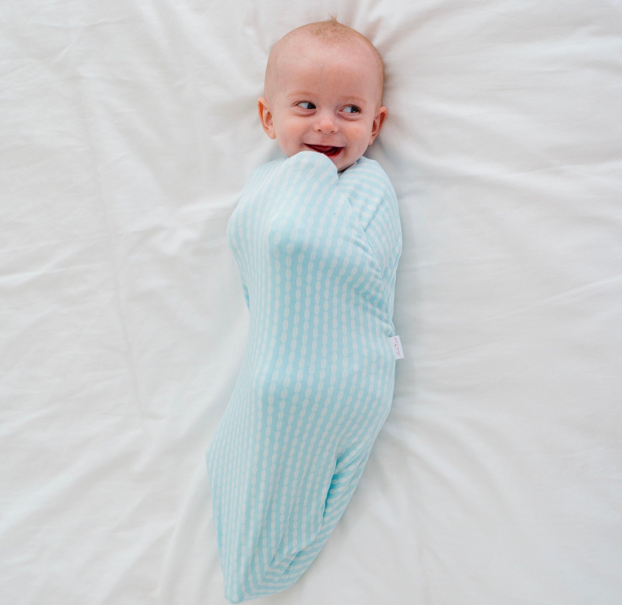 Silky modal short sleeve newborn essentials bundle in lil surfer design.