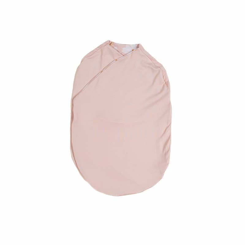 Reversible cozy Silky Modal Sweet Lily baby cocoon swaddle for infants.
