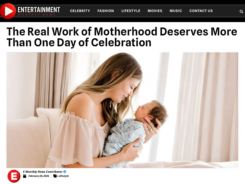 Mama Coco® Featured in eMonthly News: Celebrating the Real Work of Motherhood