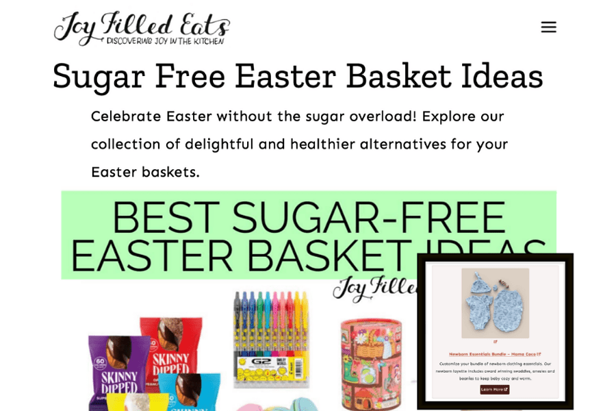 Mama Coco® Newborn Essentials Bundle Featured as a Sweet First Easter Gift - Mama Coco