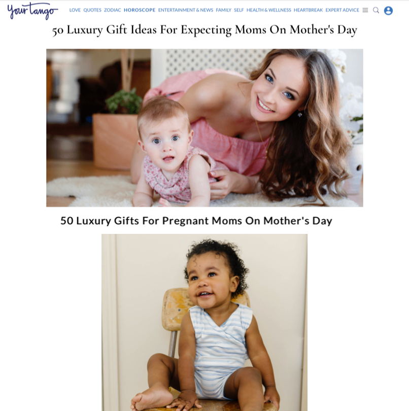 50 LUXURY GIFT IDEAS FOR EXPECTING MOMS ON MOTHER'S DAY