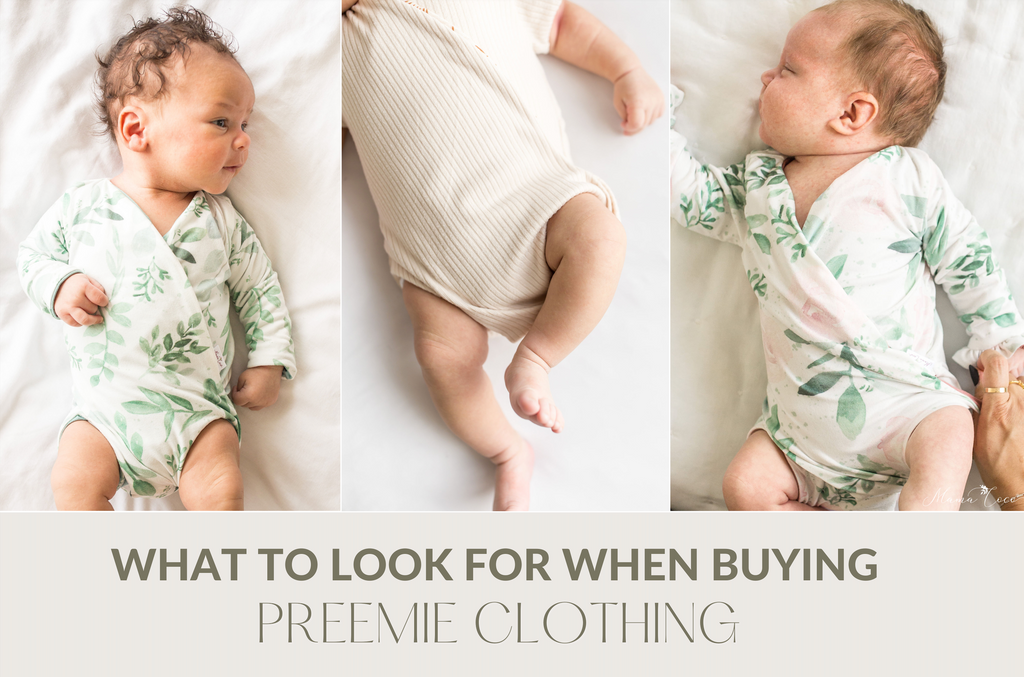 WHAT TO LOOK FOR WHEN BUYING PREEMIE CLOTHING