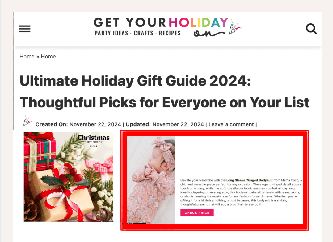 ULTIMATE HOLIDAY GIFT GUIDE 2024