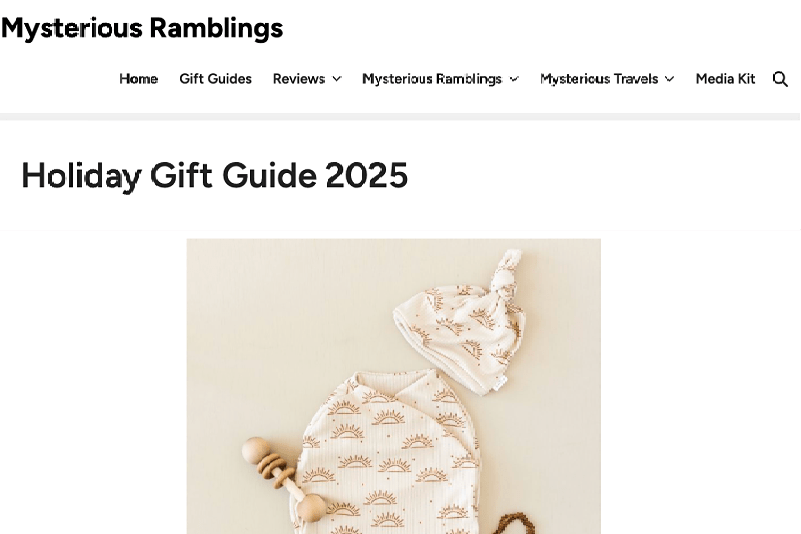Holiday Gift Guide 2025