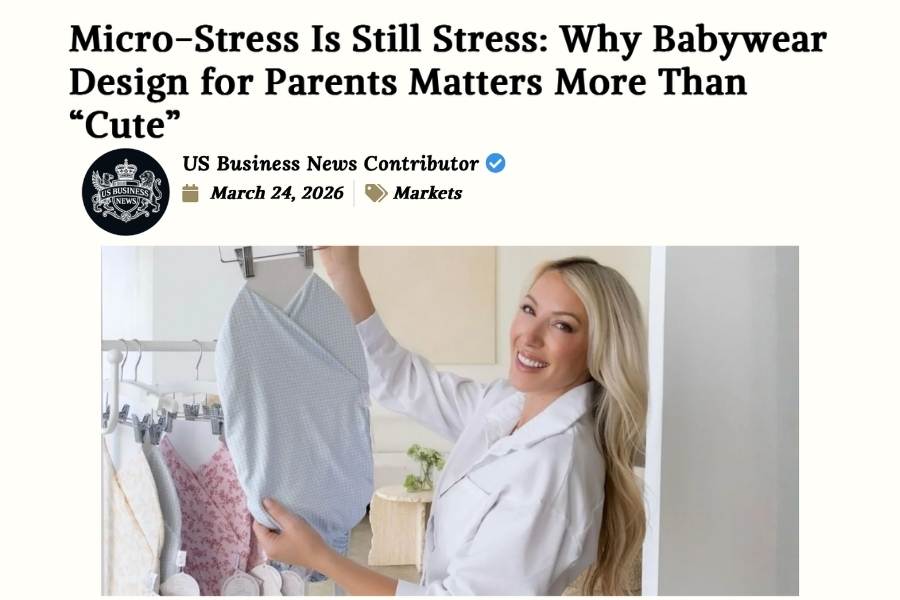 Mama Coco® Featured in US Business News: Why Babywear Design Matters More Than “Cute”