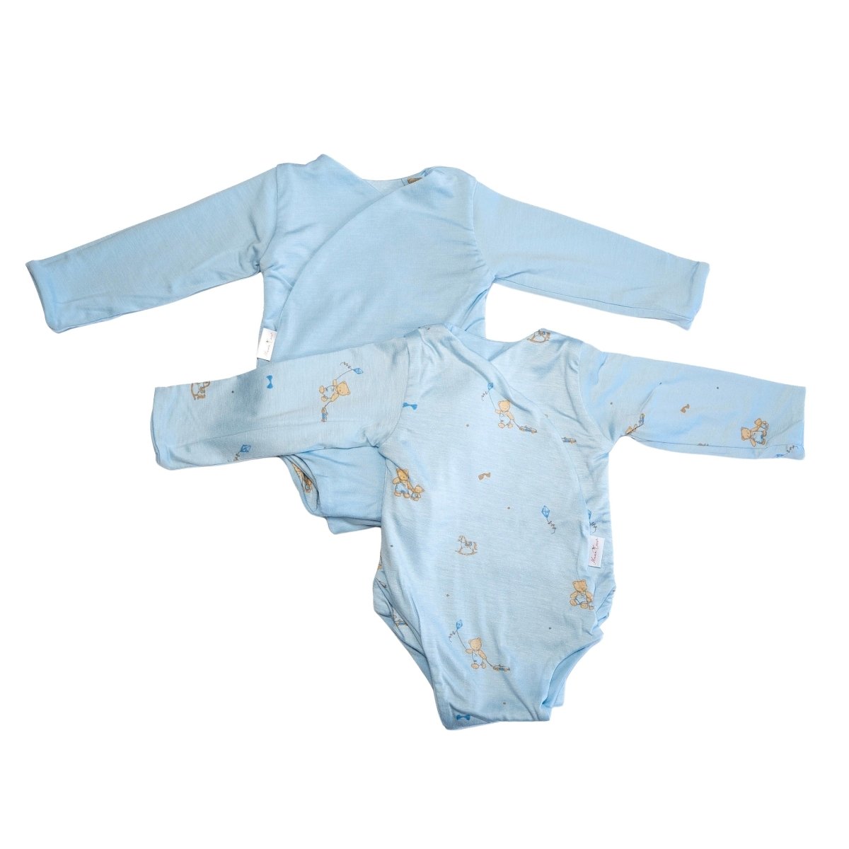 LONG SLEEVE ONESIE OUTFIT BUNDLE in Silky Modal