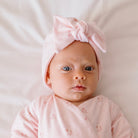 RUCHED BEANIE WITH BOW - Mama Coco