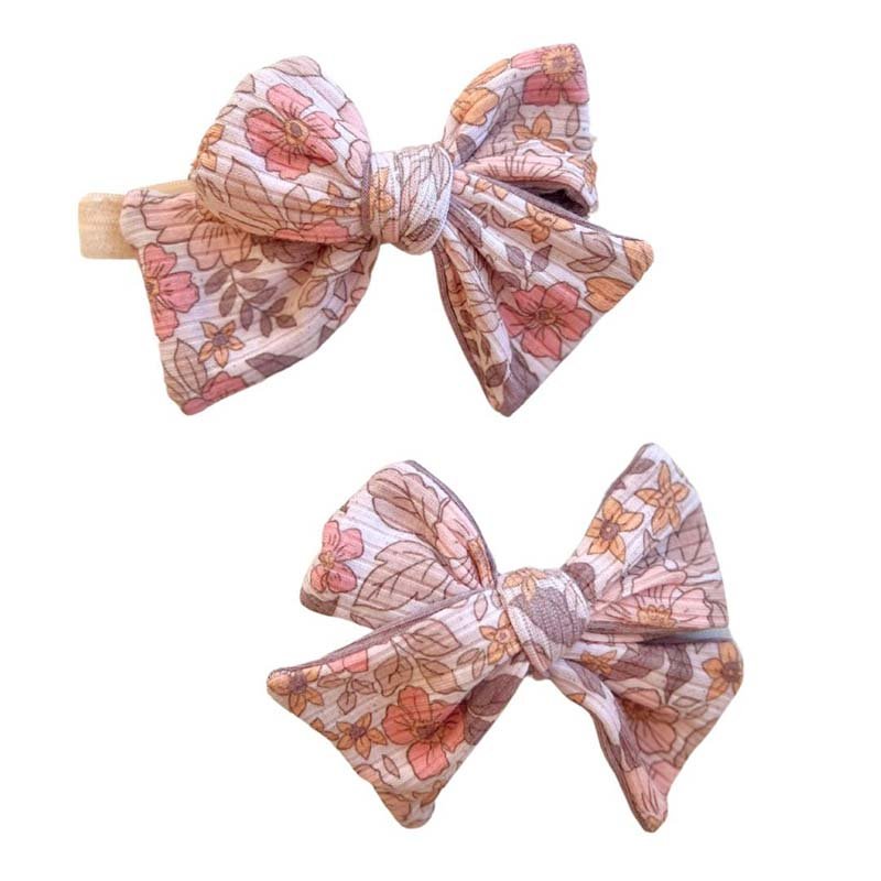 HEADBAND & BOW SET - Mama Coco