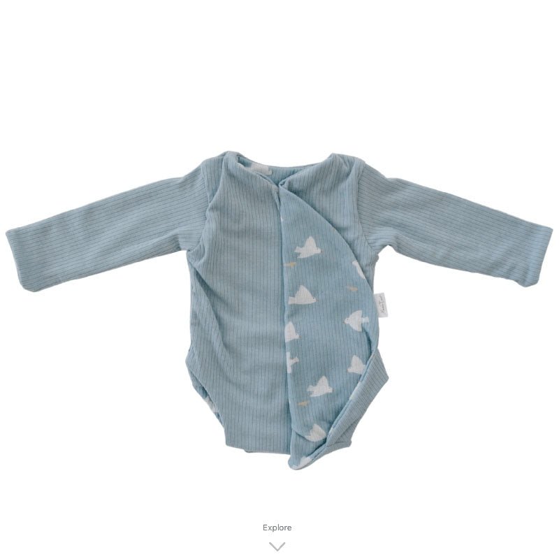 LONG SLEEVE WINGED BODYSUIT - Mama Coco