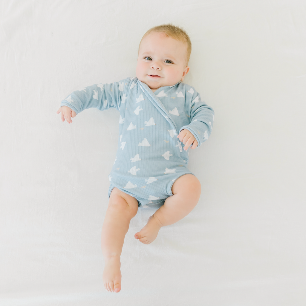 Shop Baby Bodysuits - Long Sleeve Onesie | Mama Coco