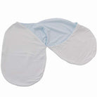 Wrap your baby in a Baby Blue Gingham Cocoon swaddle blanket for newborns in Silky Modal fabric styles.