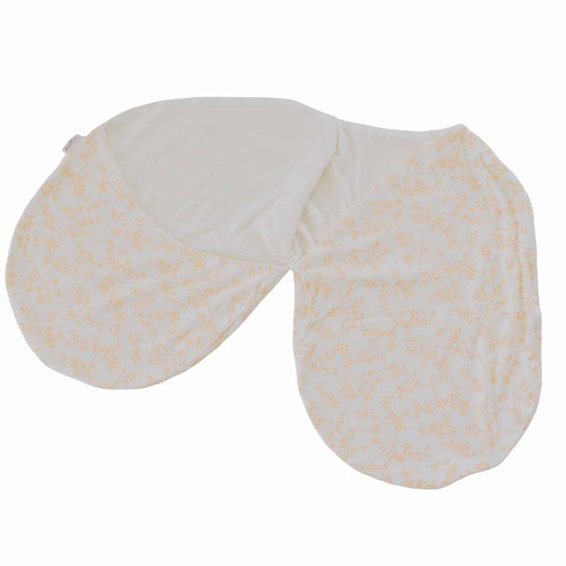 Cocoon swaddle baby blanket in Silky Modal fabric styles with charming Bitty Blooms artwork.