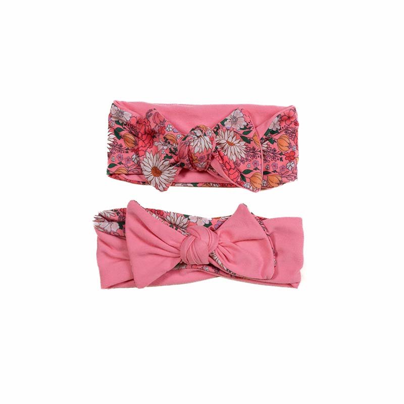 Premium Flower Power bow headwraps designed for babies.