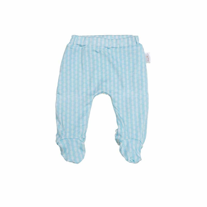 Silky modal baby footie pants featuring our charming Lil Surfer design.